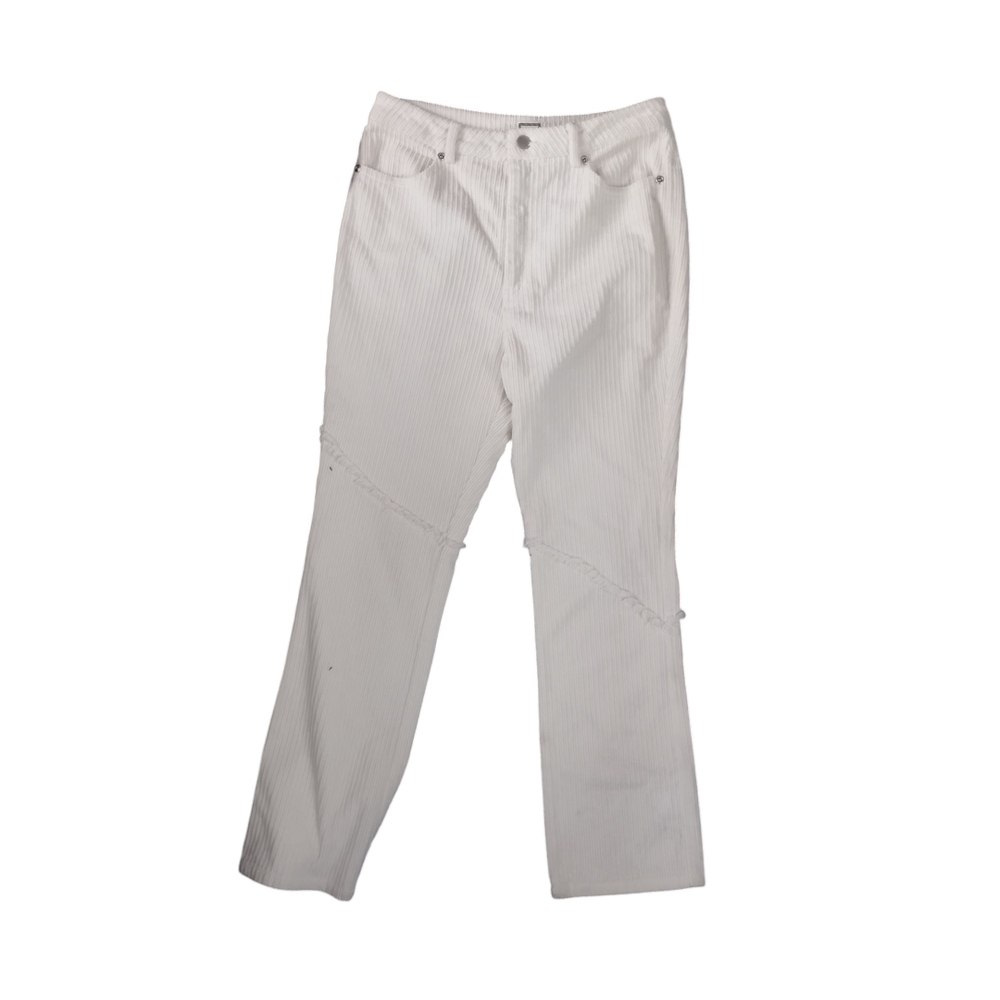 Mo:Vint Chic Women's White Straight Leg Pants size small
